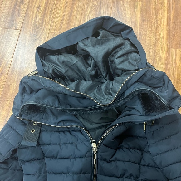Zara Navy Puffer Jacket - Picture 5 of 5